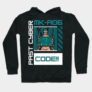 CYBERPUNK MK-A06 TURQUOISE Hoodie